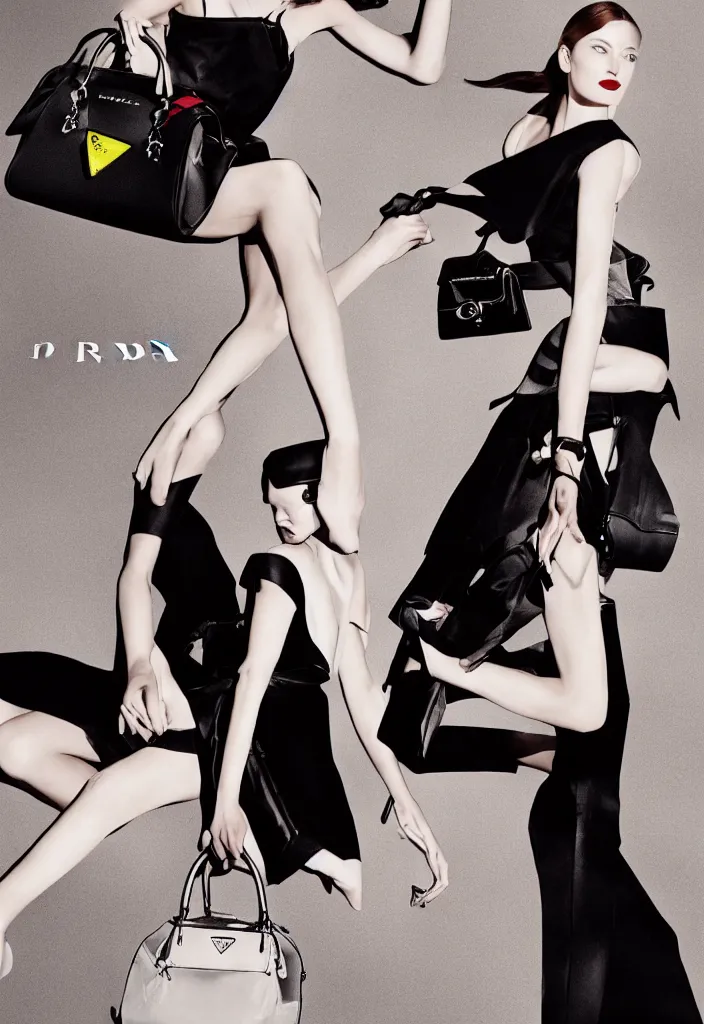 Image similar to Prada advertising campaign