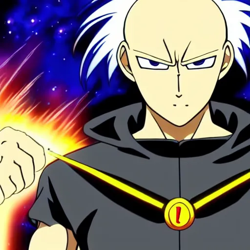 onepunchman #one #punch #cosmic #hero #garou #saitama #animeart