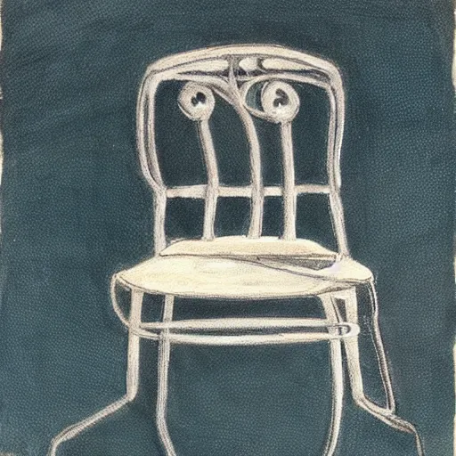 Prompt: portrait of a froggy chair