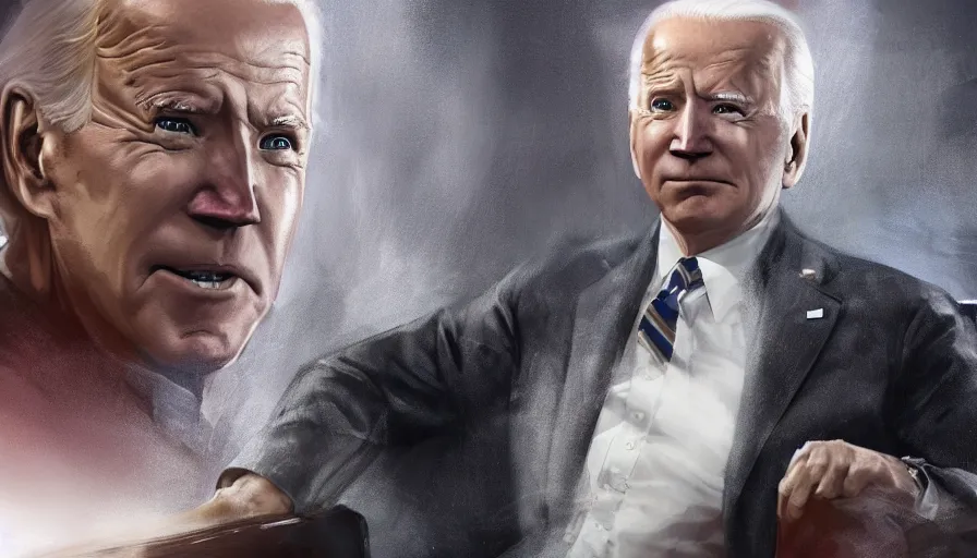 Prompt: Joe Biden is Albus Dumbledore, hyperdetailed, artstation, cgsociety, 8k