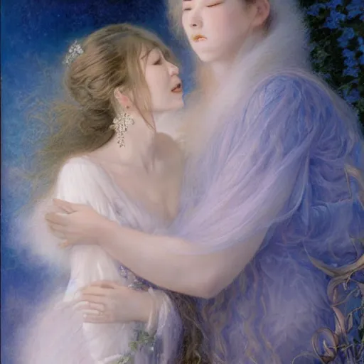 Image similar to sakimi chan, edward robert hughes