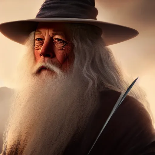 Image similar to Elon Musk as Gandalf, 4k, artstation, cgsociety, award-winning, masterpiece, stunning, beautiful, glorious, powerful, fantasy art