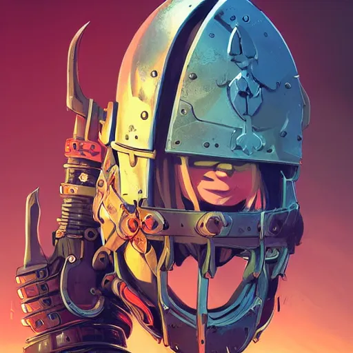 Image similar to cyberpunk viking helmet mask warrior goddess robot ninja fantasy, art gta 5 cover, official fanart behance hd artstation by jesper ejsing, by rhads, makoto shinkai and lois van baarle, ilya kuvshinov, ossdraws