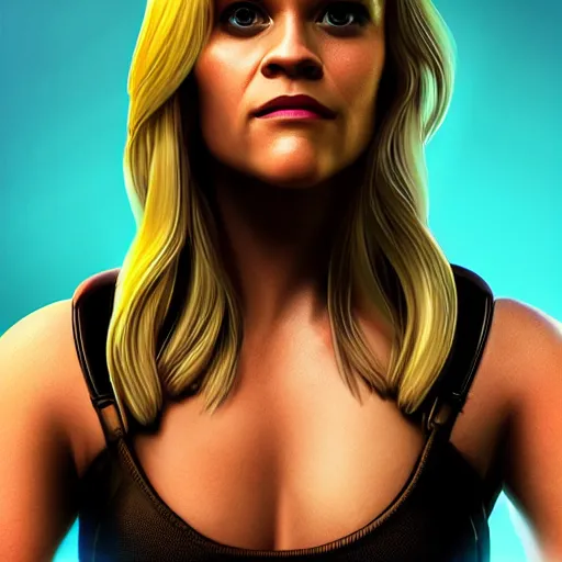 Image similar to reese witherspoon portrait, cyberpunk 2 0 7 7, cyberpunk rogue amendiares, photorealistic, ultra detailed, neon, octane, bokeh, cinematic lighting, cyber, cyberpunk city, studio quality, feature, scars, cyberface, 8 k