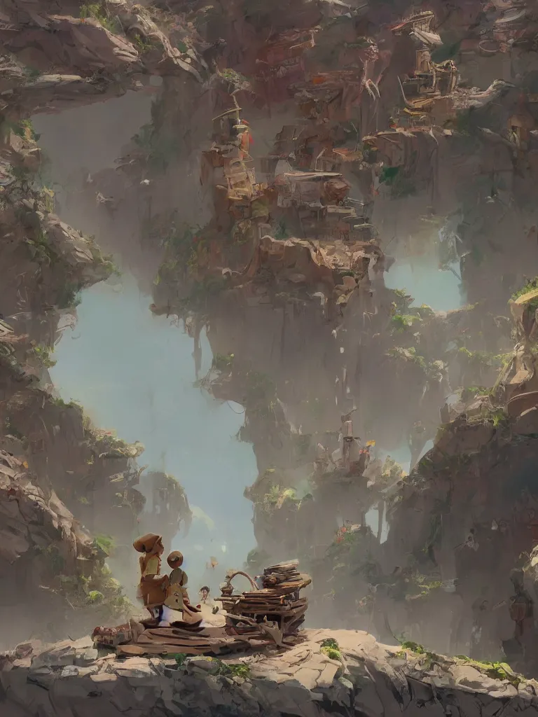 Image similar to generosity by disney concept artists, blunt borders, rule of thirds