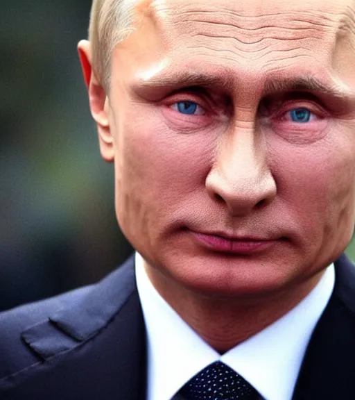 Prompt: Vladimir Putin as an Arcane character, Arcane style, face front close up,