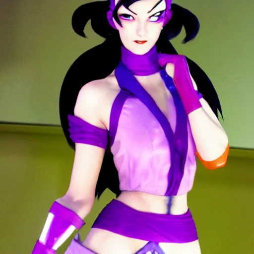 Prompt: juri han from street fighter