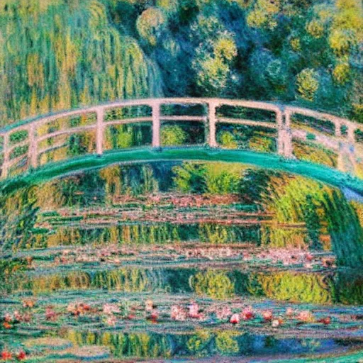 Prompt: Art by Claude Monet