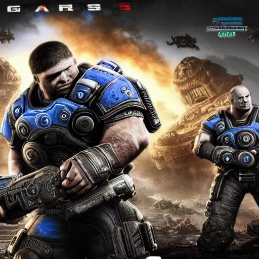 Prompt: Gears of War in Gears of War