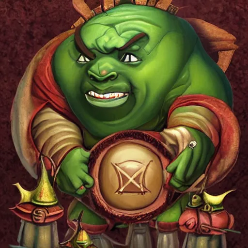 Image similar to ogre magi