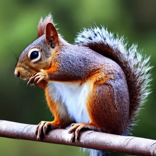 Image similar to shocked appalled squirrel with its open mouth agape