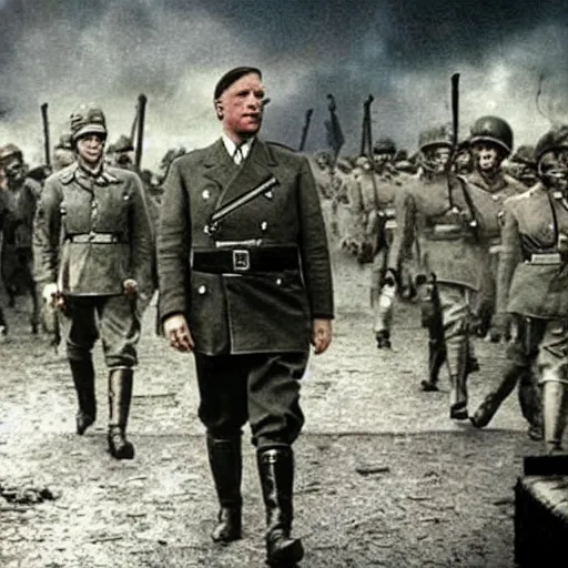 Image similar to the world if hitler won the war, post apocalyptic photo