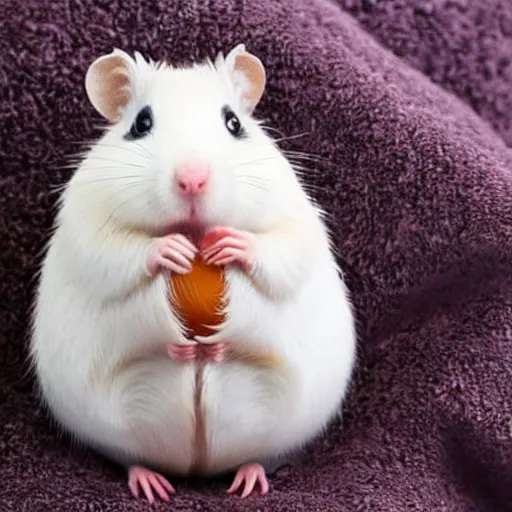 Image similar to pregnant anthropomorphic hamster