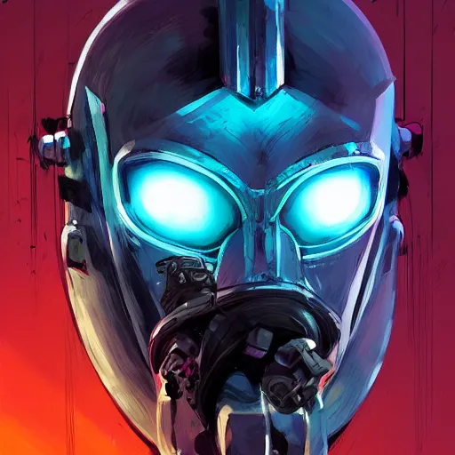 Image similar to cyberpunk viking helmet mask warrior goddess robot ninja fantasy, art gta 5 cover, official fanart behance hd artstation by jesper ejsing, by rhads, makoto shinkai and lois van baarle, ilya kuvshinov, ossdraws