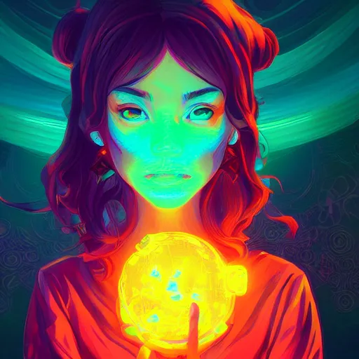 Image similar to skill magic deepdream radiating a glowing aura stuff loot legends stylized digital illustration video game icon artstation lois van baarle, ilya kuvshinov, rossdraws,