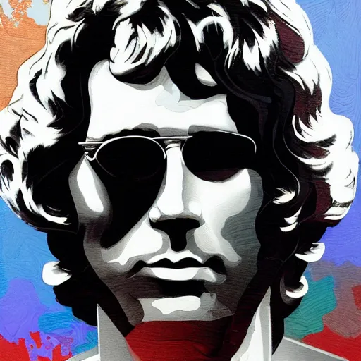 Image similar to Jim Morrison by Jeffrey Smith and Erin Hanson and Chad Knight