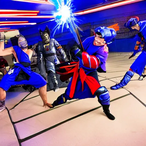 Image similar to Space ninja fight, university of Florida versus Florida state university