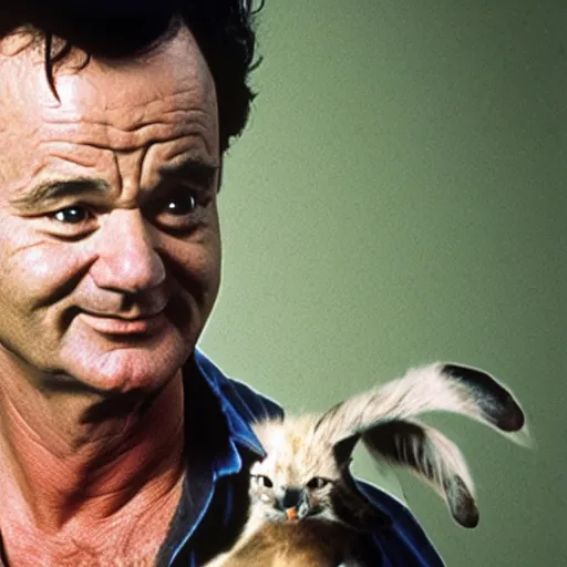 Prompt: bill murray as ace ventura