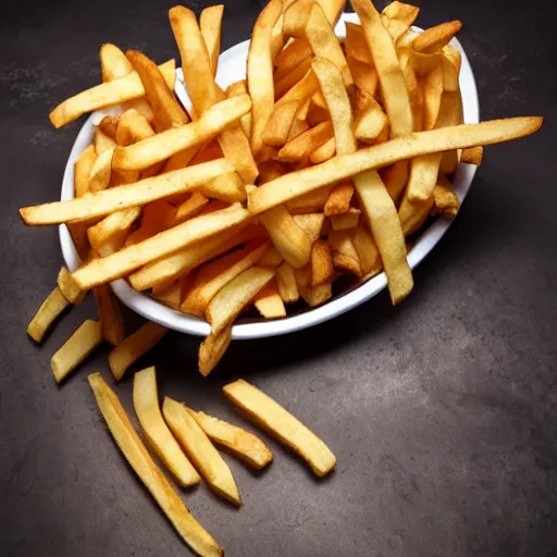 Image similar to bathtub full of fries