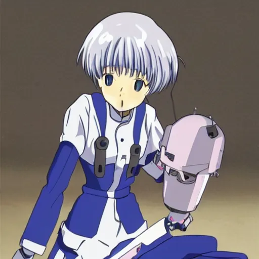 Image similar to rei ayanami eats shinji ikari