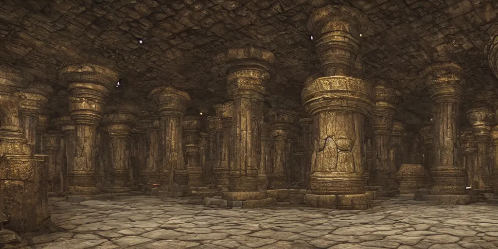 dwarven architecture skyrim