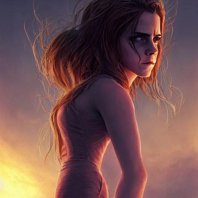 Prompt: emma watson the thing 1 9 8 2 creature monstr john carpenter by stanley artgerm lau, antarctica, wlop, the thing alien assimilation, metamorphose, rossdraws, frank frazetta, andrei riabovitchev, marc simonetti