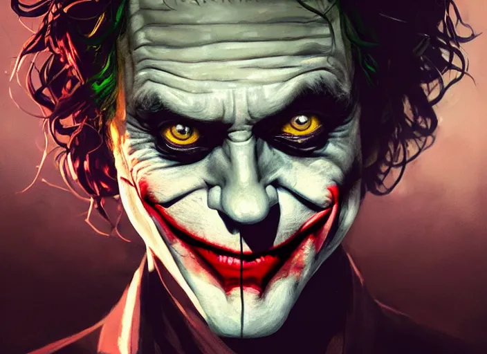 highly detailed portrait of mark hamil as the joker, | Stable Diffusion ...