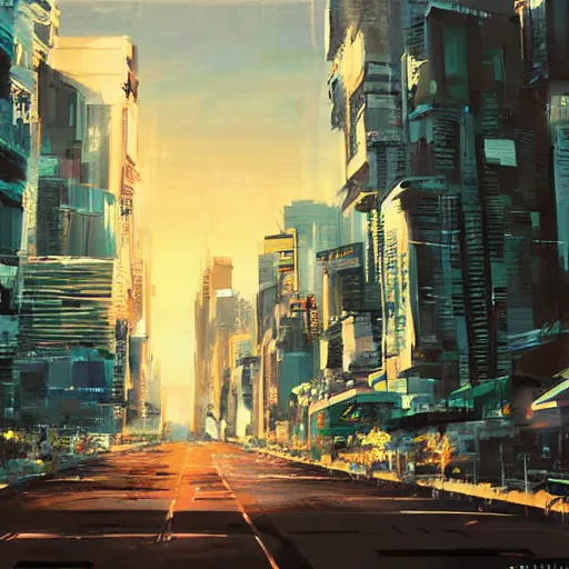 Image similar to makati city 1 0 0 0 years in the future, painting by makoto shinkai, featured on pixiv, deviantart hd