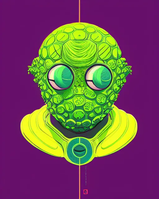 Image similar to a tennis ball monster with a tennis racquet, bust shot, smooth, intricate, elegant, power aura, digital painting, artstation, concept art, sharp focus, illustration, art by josan gonzalez