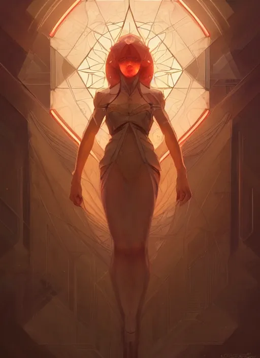 Prompt: symmetry!! mysterious cube floating, glowing lights!! intricate elegant, highly detailed, digital painting, artstation, concept art, smooth, sharp focus, illustration, art by artgerm and greg rutkowski and alphonse mucha