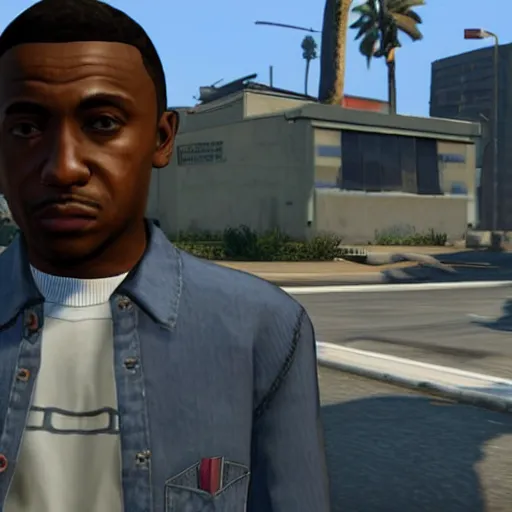 Prompt: Malcom in the Middle in GTA V