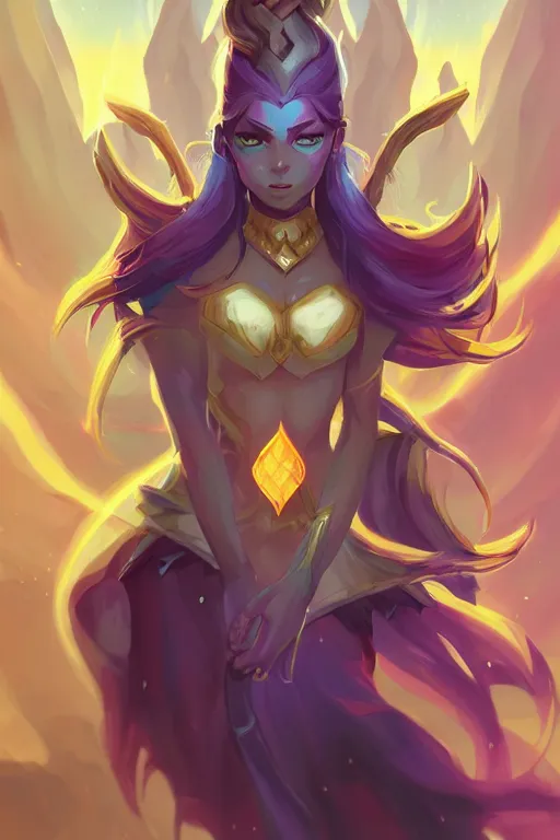 Prompt: soraka league of legends wild rift hero champions arcane magic digital painting bioluminance alena aenami artworks in 4 k design by lois van baarle by sung choi by john kirby artgerm style pascal blanche and magali villeneuve mage fighter assassin