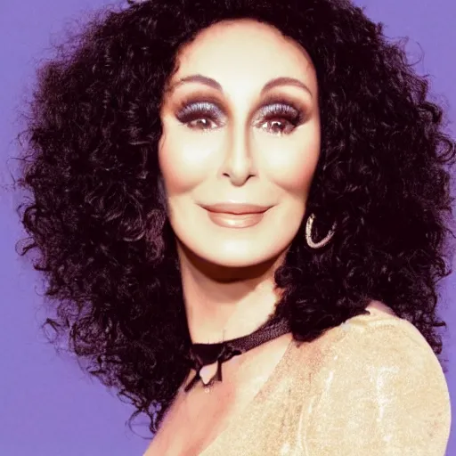 Image similar to a still of cher