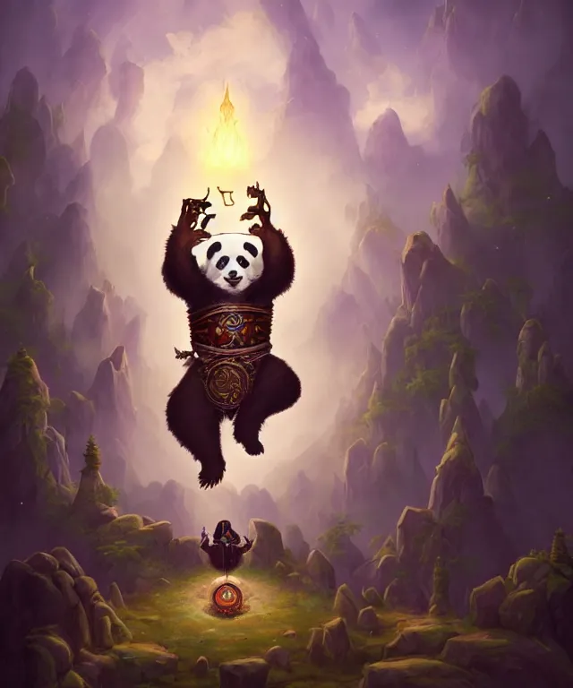 panda shaman wallpaper