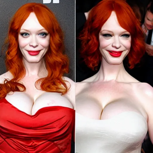 Image similar to Christina Hendricks gollum