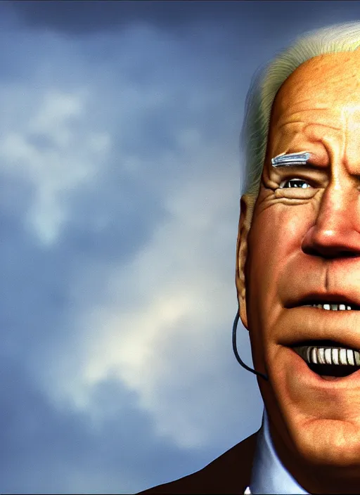 Image similar to a full portrait photo of biden in final fantasy ix style, f / 2 2, 3 5 mm, 2 7 0 0 k, lighting, perfect faces, award winning photography.