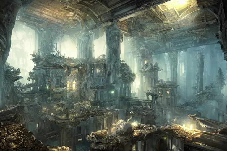 Prompt: the most amazing dream you ever had about mansion of elemental of earth, hyper realistic, ambient lighting, concept art, intricate, hyper detailed, smooth, dynamic volumetric lighting, octane, cinematic