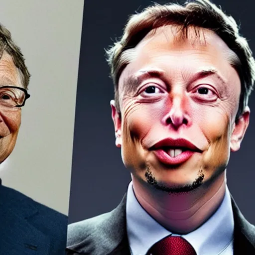 Prompt: bill gates and elon musk combined