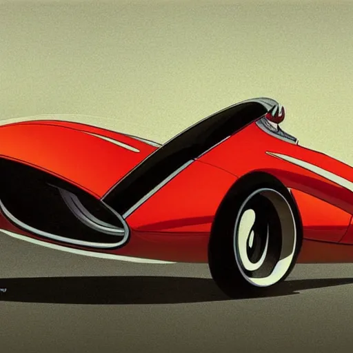 Prompt: color. James Dysonand and syd mead and Dieter Rams classic product design, product design render, transportation design render, render of retro future flying car, concept car, cartoons hotrod, car design, race cars