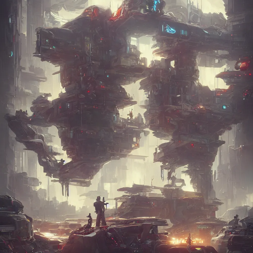 Prompt: cyberpunk hawking by peter mohrbacher and dan mumford and nekro, cgsociety, volumetric light, 3 d render