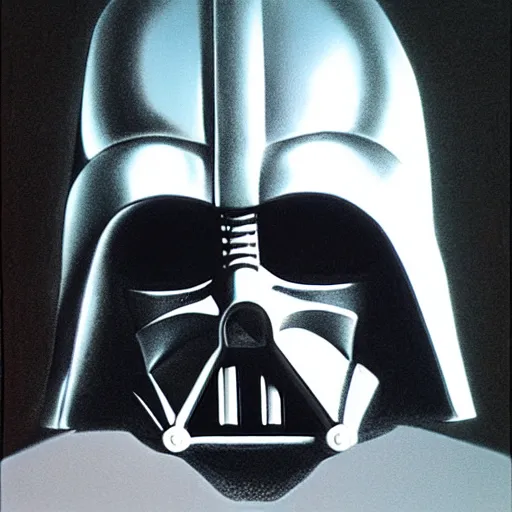 Image similar to darth vader, by wayne barlowe