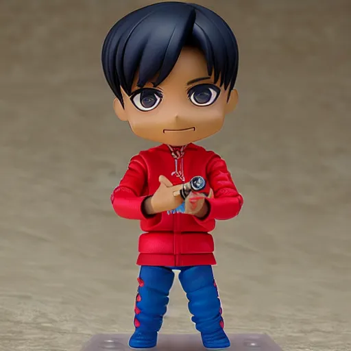 Image similar to wizkid, nendoroid of wizkid, figurine, detailed product photo,