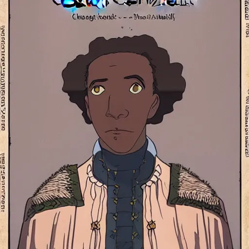 Prompt: portrait of charles 4 th in a miyazaki movie