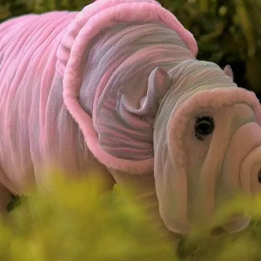 Image similar to photo of a unicorn tardigrade