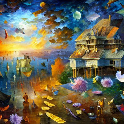 Prompt: 3 d render by android jones, james christensen, rob gonsalves, leonid afremov and tim white