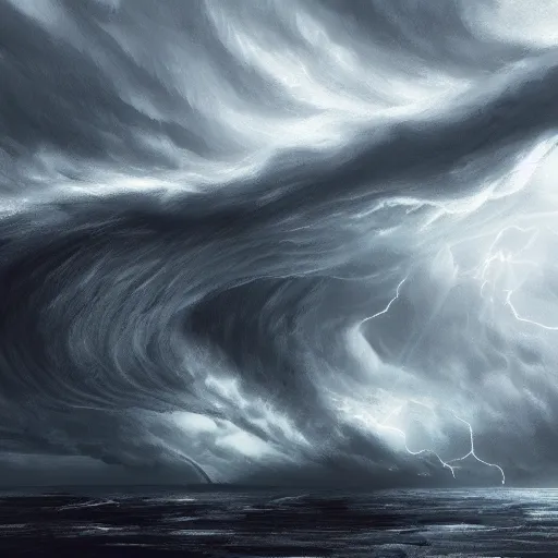 Image similar to i am the storm that is approaching, digital, concept art, epic,