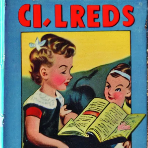 Image similar to a 1950s Childrens book