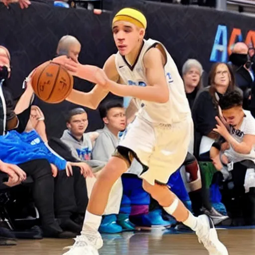 Image similar to lamelo ball nenderoid