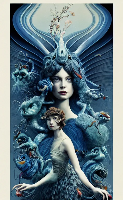 Image similar to exquisite creature poster art, movie art, poster art, poster art, elegant, by weta studio and james jean, 8 k, denoised