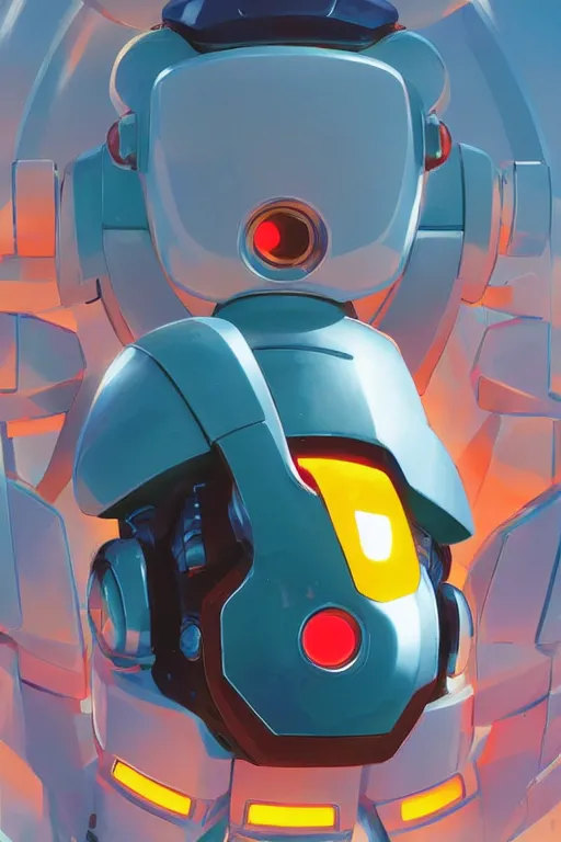 Image similar to metabots medabots medarotto medarot robot minimalist comics helmet mask neon cybereye, behance hd by jesper ejsing, by rhads, makoto shinkai and lois van baarle, ilya kuvshinov, rossdraws global illumination ray tracing hdr radiating a glowing aura